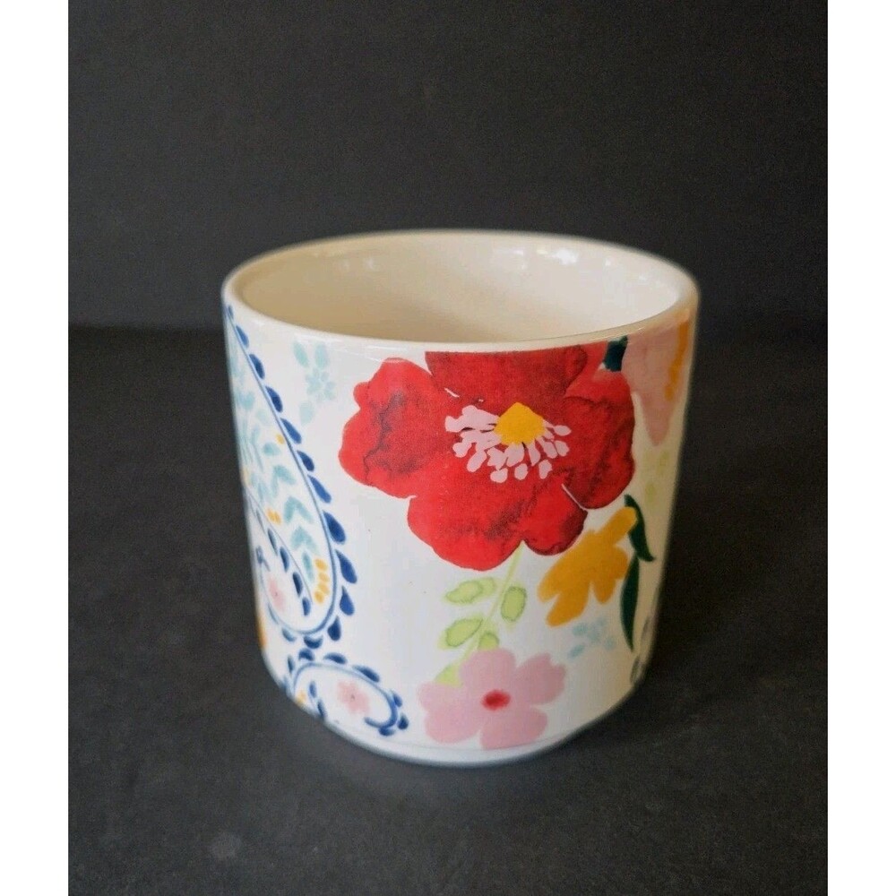 Dolly Parton Stoneware Floral Coffee Mug Blue 4" Microwave Dishwasher Safe - Picture 2 of 8